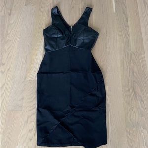 Black cocktail dress